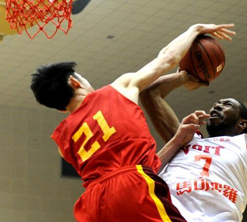中美青年男篮争霸赛 中国14分胜美国